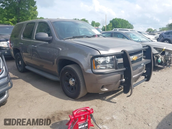 2012 Chevrolet Tahoe Commercial with VIN 1GNLC2E07CR187432, listed as a IAAI auction lot 42126539 with 169,607 mi miles and . Bid and sale history available at DreamBid. Image 1.