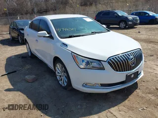 2014 Buick LaCrosse Leather with VIN 1G4GB5G31EF102526, listed as a IAAI auction lot 41897998 with 1 mi miles. Bid and sale history available at carsss.com. Image 1.