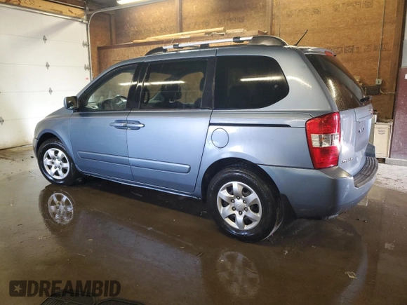 2008 Kia Sedona with VIN KNDMB133586267571, listed as a Copart auction lot 72355994 with 0 mi miles and Salvage Title. Bid and sale history available at carsss.com. Image 2.