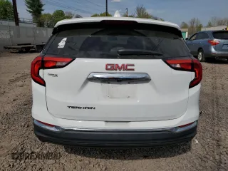 2019 GMC Terrain SLT with VIN 3GKALPEV3KL363993, listed as a Copart auction lot 53285245 with 82,416 mi miles and Salvage Title. Bid and sale history available at carsss.com. Image 6.