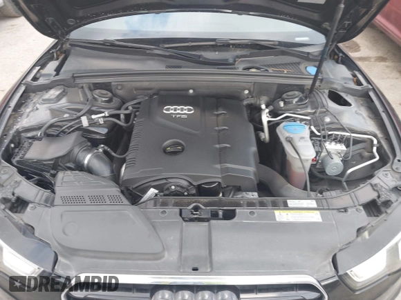 2016 Audi A5 Premium Plus with VIN WAUM2AFR9GA043714, listed as a IAAI auction lot 41507270 with 35,270 mi miles. Bid and sale history available at carsss.com. Image 10.