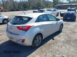2014 Hyundai Elantra GT with VIN KMHD35LH1EU174324, listed as a IAAI auction lot 41850746 with 160,853 mi miles. Bid and sale history available at carsss.com. Image 4.