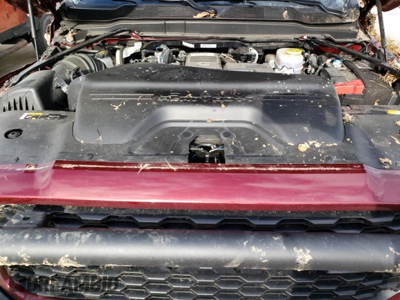 2022 Ram 2500 Big Horn with VIN 3C6UR5DL3NG283481, listed as a Copart auction lot 85434504 with 7,586 mi miles and Salvage Title. Bid and sale history available at carsss.com. Image 11.