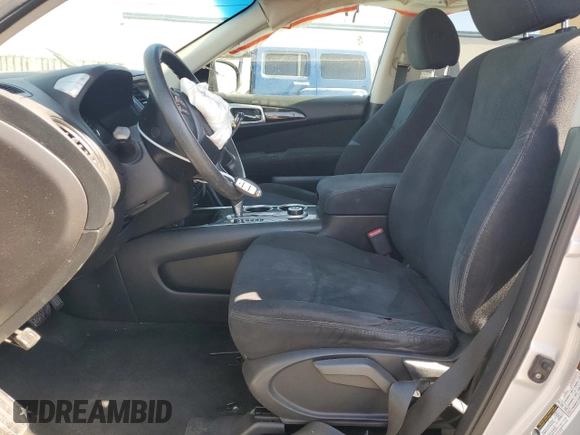 2015 Nissan Pathfinder Platinum with VIN 5N1AR2MMXFC678664, listed as a Copart auction lot 55984535 with 121,831 mi miles and Salvage title. Bid and sale history available at DreamBid. Image 7.