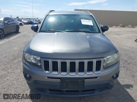 2014 Jeep Compass Sport with VIN 1C4NJCBA0ED524145, listed as a IAAI auction lot 42171212 with 187,257 mi miles. Bid and sale history available at carsss.com. Image 6.