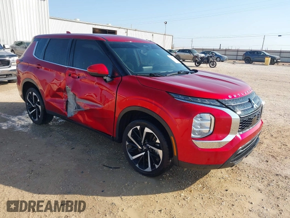 2022 Mitsubishi Outlander ES z VIN JA4J3TA83NZ020421, wystawiony jako IAAI lot #41914561 z przebiegiem 71 050 mil mil oraz . Historia ofert i sprzedaży dostępna na DreamBid. Obrazek 1.