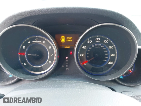 2008 Acura MDX Tech Pkg with VIN 2HNYD28368H526944, listed as a IAAI auction lot 42182211 with 167,495 mi miles. Bid and sale history available at carsss.com. Image 7.