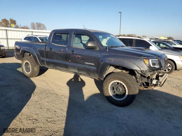 2010 Toyota Tacoma with VIN 3TMMU4FN7AM020308, listed as a Copart auction lot 83439824 with 134,559 mi miles and Salvage Title. Bid and sale history available at carsss.com. Image 4.