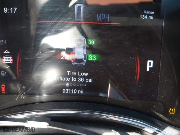 2014 Dodge Durango Limited with VIN 1C4RDJDG0EC563435, listed as a IAAI auction lot 41790657 with 93,110 mi miles. Bid and sale history available at carsss.com. Image 7.