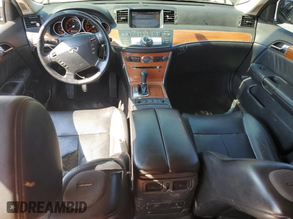 2006 Infiniti M with VIN JNKAY01F76M262145, listed as a Copart auction lot 64446895 with 203,354 mi miles and Salvage title. Bid and sale history available at DreamBid. Image 8.