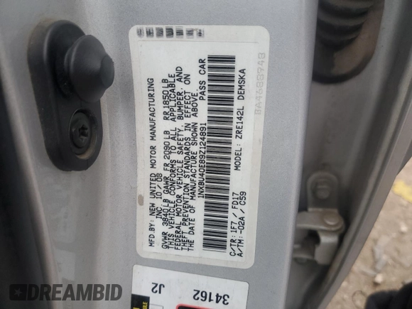 2009 Toyota Corolla with VIN 1NXBU40E89Z124891, listed as a Copart auction lot 86002554 with 114,095 mi miles and Salvage Title. Bid and sale history available at carsss.com. Image 13.