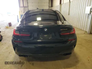 2022 BMW 3 Series M340i xDrive with VIN 3MW5U9J06N8C77498, listed as a Copart auction lot 50289925 with 39,537 mi miles and Salvage Title. Bid and sale history available at carsss.com. Image 6.