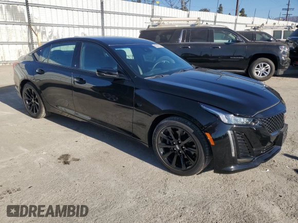2024 Cadillac CT5 Luxury z VIN 1G6DM5RKXR0126275, wystawiony jako Copart lot #82245284 z przebiegiem 1 332 mil mil oraz Szkoda całkowita • Salvage title. Historia ofert i sprzedaży dostępna na DreamBid. Obrazek 4.