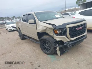 2022 GMC Canyon 4WD Elevation z VIN 1GTG6CENXN1143350, wystawiony jako IAAI lot #41525722 z przebiegiem 30 824 mil mil oraz . Historia ofert i sprzedaży dostępna na DreamBid. Obrazek 1.