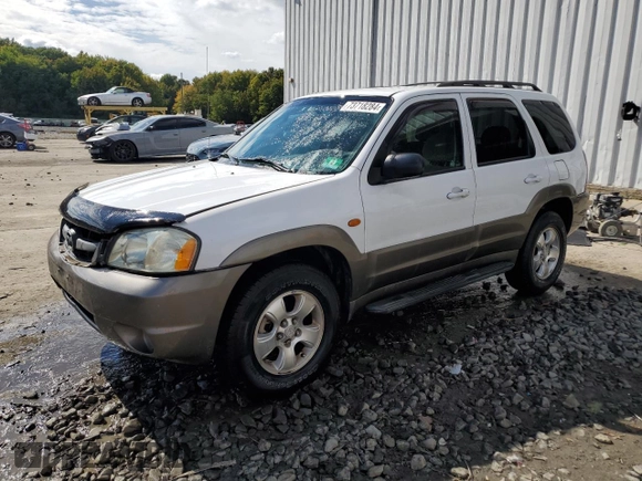 2003 Mazda Tribute LX with VIN 4F2CZ94133KM19916, listed as a Copart auction lot 73718284 with 151,644 mi miles and Salvage Title. Bid and sale history available at DreamBid. Image 1.