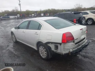 2008 Mitsubishi Galant ES with VIN 4A3AB36F38E019035, listed as a IAAI auction lot 41975227 with 132,814 mi miles. Bid and sale history available at carsss.com. Image 3.