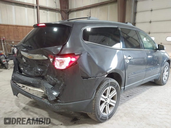 2015 Chevrolet Traverse LT with VIN 1GNKVGKD7FJ244581, listed as a IAAI auction lot 41951170 with 207,914 mi miles and . Bid and sale history available at DreamBid. Image 18.