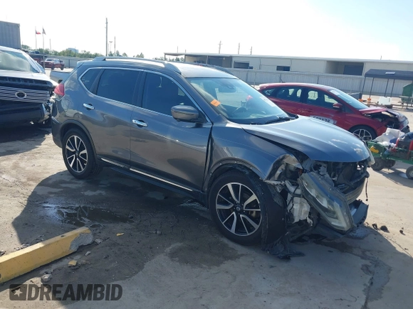 2017 Nissan Rogue SL with VIN 5N1AT2MT2HC859544, listed as a IAAI auction lot 40773928 with 200,265 mi miles and . Bid and sale history available at DreamBid. Image 1.