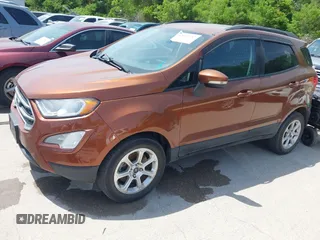 2018 Ford EcoSport SE with VIN MAJ3P1TE9JC212858, listed as a IAAI auction lot 42029732 with 98,869 mi miles and . Bid and sale history available at DreamBid. Image 17.