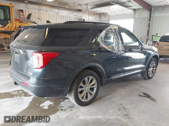 2023 Ford Explorer XLT z VIN 1FMSK8DH2PGA78746, wystawiony jako IAAI lot #42083757 z przebiegiem 11 592 mil mil oraz . Historia ofert i sprzedaży dostępna na DreamBid. Obrazek 4.
