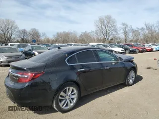 2014 Buick Regal Premium I with VIN 2G4GN5EX0E9166742, listed as a Copart auction lot 49538085 with 104,739 mi miles and Salvage Title. Bid and sale history available at DreamBid. Image 3.