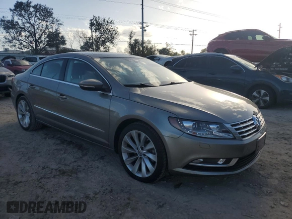 2013 Volkswagen CC VR6 Lux with VIN WVWHU7AN9DE504226, listed as a Copart auction lot 78783544 with 45,051 mi miles and Salvage Title. Bid and sale history available at carsss.com. Image 4.