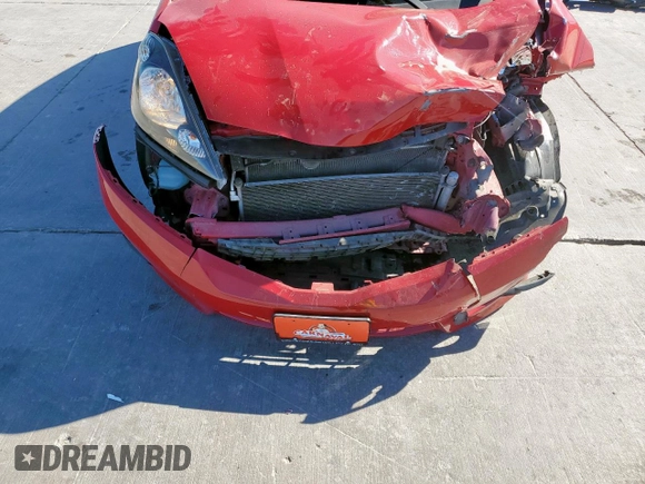 2012 Honda Fit Sport with VIN JHMGE8H50CC008910, listed as a Copart auction lot 49930585 with 132,876 mi miles and Salvage Title. Bid and sale history available at carsss.com. Image 12.