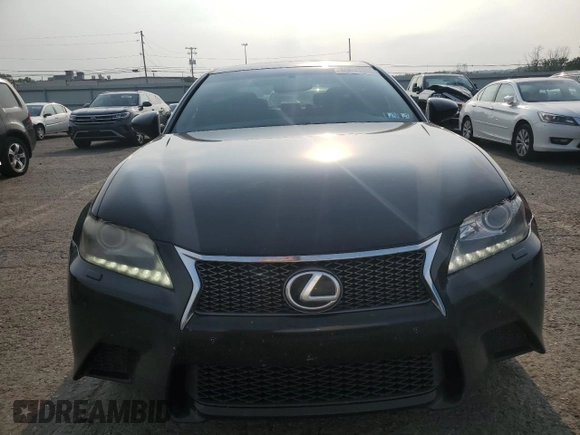 2013 Lexus GS 350 with VIN JTHCE1BL1D5010863, listed as a Copart auction lot 60633905 with 173,951 mi miles and Salvage title. Bid and sale history available at DreamBid. Image 5.