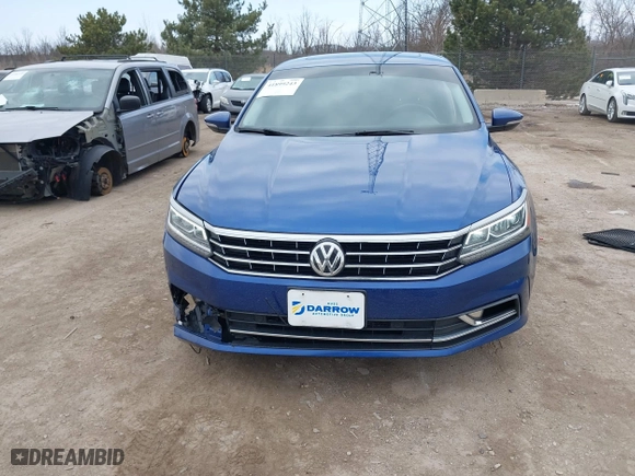 2017 Volkswagen Passat 1.8T SE w/Technology with VIN 1VWGT7A38HC032127, listed as a IAAI auction lot 41899243 with 105,004 mi miles. Bid and sale history available at carsss.com. Image 12.