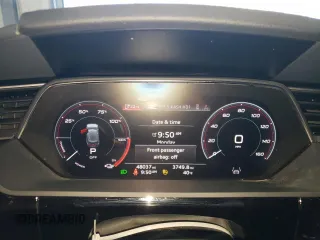 2021 Audi e-tron Sportback Premium Plus with VIN WA12ABGE6MB015156, listed as a Copart auction lot 79628264 with 48,037 mi miles and Clean title. Bid and sale history available at DreamBid. Image 9.