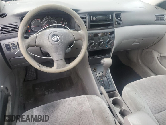2008 Toyota Corolla CE with VIN 1NXBR32E38Z958381, listed as a Copart auction lot 51498625 with 251,712 mi miles and Salvage Title. Bid and sale history available at DreamBid. Image 8.