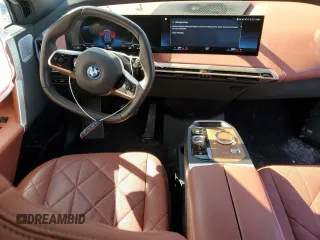 2022 BMW iX xDrive50 with VIN WB523CF08NCK67378, listed as a Copart auction lot 42077724 with 13,948 mi miles. Bid and sale history available at carsss.com. Image 8.