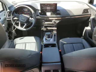 2024 Audi Q5 Premium with VIN WA1ABAFY2R2150639, listed as a Copart auction lot 57469535 with 6,557 mi miles and Salvage title. Bid and sale history available at DreamBid. Image 8.