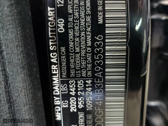 2014 Mercedes-Benz C-Class C 250 Sport with VIN WDDGF4HB3EA935336, listed as a Copart auction lot 50077305 with 79,424 mi miles and Clean Title. Bid and sale history available at carsss.com. Image 12.