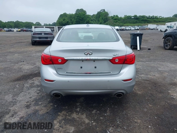 2014 Infiniti Q50 Sport with VIN JN1BV7AR3EM684464, listed as a IAAI auction lot 42449389 with 149,380 mi miles and . Bid and sale history available at DreamBid. Image 16.