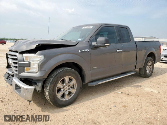 2016 Ford F-150 XL with VIN 1FTEX1CP9GKF95932, listed as a Copart auction lot 57116895 with 84,978 mi miles and Salvage title. Bid and sale history available at DreamBid. Image 1.