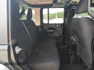 2018 Jeep Wrangler Unlimited Sport with VIN 1C4HJXDG8JW108185, listed as a Copart auction lot 58849745 with 65,097 mi miles and Salvage title. Bid and sale history available at DreamBid. Image 11.