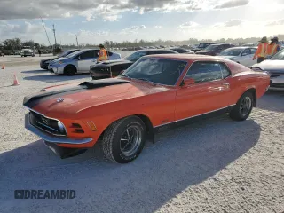 1970 Ford Mustang z VIN 0T05H120291, wystawiony jako Copart lot #76691784 z przebiegiem 12 031 mil mil oraz Szkoda całkowita • Salvage title. Historia ofert i sprzedaży dostępna na DreamBid. Obrazek 1.