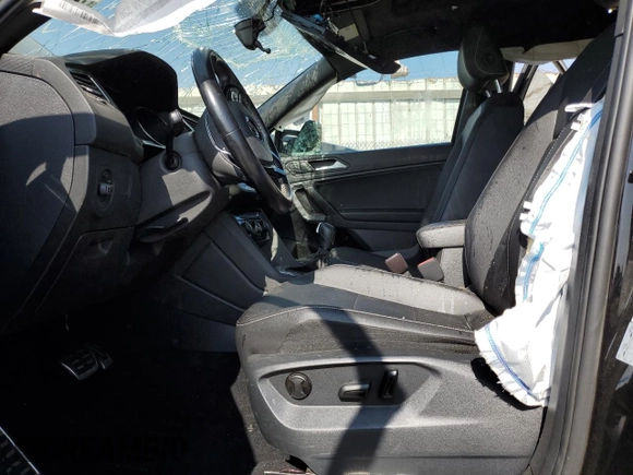 2021 Volkswagen Tiguan SE with VIN 3VV3B7AXXMM069410, listed as a Copart auction lot 58994325 with 55,846 mi miles and Salvage title. Bid and sale history available at DreamBid. Image 7.