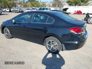 2015 Honda Civic Sedan SE with VIN 19XFB2F77FE217419, listed as a IAAI auction lot 41773049 with 150,891 mi miles. Bid and sale history available at carsss.com. Image 3.
