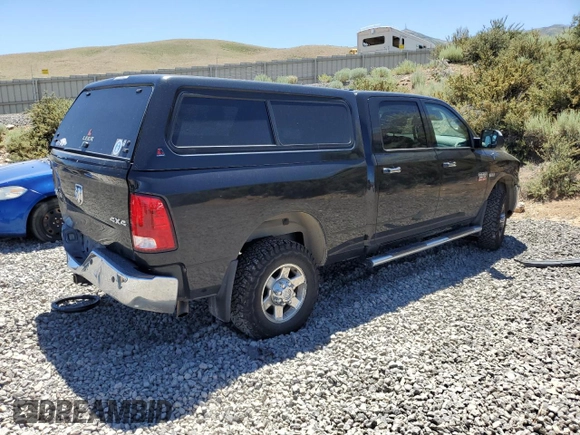 2011 Ram 2500 SLT with VIN 3D7TT2CT6BG564407, listed as a Copart auction lot 61676895 with 222,722 mi miles and Salvage title. Bid and sale history available at DreamBid. Image 3.