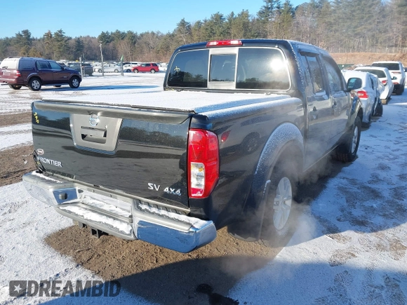 2018 Nissan Frontier SV with VIN 1N6AD0EV0JN718047, listed as a IAAI auction lot 41310302 with 103,488 mi miles and . Bid and sale history available at DreamBid. Image 4.