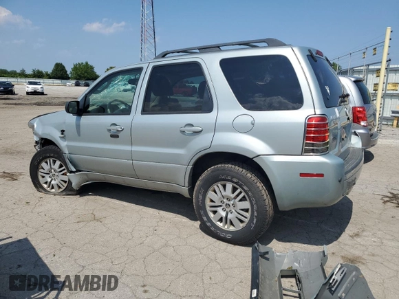 2005 Mercury Mariner Luxury z VIN 4M2YU57155DJ28005, wystawiony jako Copart lot #63460344 z przebiegiem 131 531 mil mil oraz Szkody całkowita. Historia ofert i sprzedaży dostępna na DreamBid. Obrazek 2.