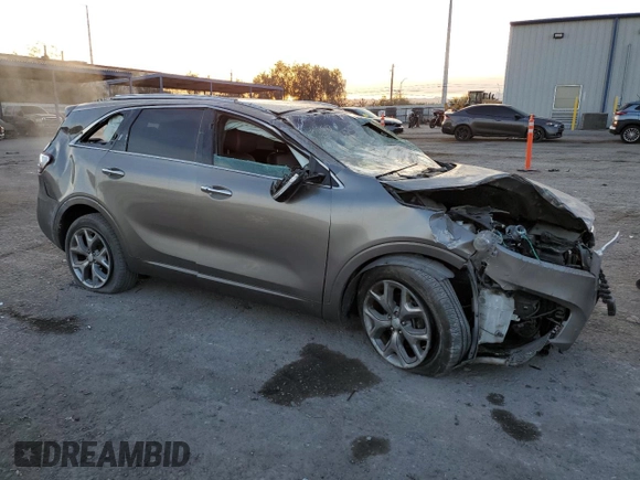 2016 Kia Sorento SXL with VIN 5XYPK4A12GG032749, listed as a Copart auction lot 85114774 with 111,220 mi miles and Salvage Title. Bid and sale history available at carsss.com. Image 4.