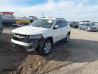 2019 Jeep Compass Latitude with VIN 3C4NJCBB1KT654692, listed as a IAAI auction lot 41376045 with 132,038 mi miles. Bid and sale history available at carsss.com. Image 18.