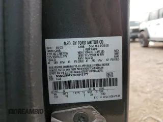 2022 Ford Transit Connect XLT z VIN NM0GS9F23N1543377, wystawiony jako Copart lot #46463115 z przebiegiem 33 291 mil mil oraz Szkoda całkowita • Salvage title. Historia ofert i sprzedaży dostępna na DreamBid. Obrazek 13.