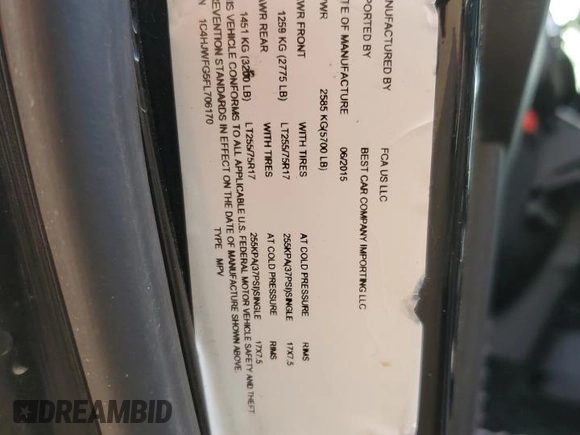 2015 Jeep Wrangler Unlimited Rubicon Hard Rock z VIN 1C4HJWFG5FL706170, wystawiony jako Copart lot #55442965 z przebiegiem Nie podano mil oraz Czysty tytuł • Clean title. Historia ofert i sprzedaży dostępna na DreamBid. Obrazek 13.