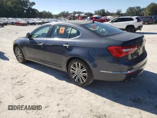 2014 Kia Cadenza Premium with VIN KNALN4D71E5155905, listed as a Copart auction lot 87973725 with 113,421 mi miles and Clean Title. Bid and sale history available at carsss.com. Image 2.