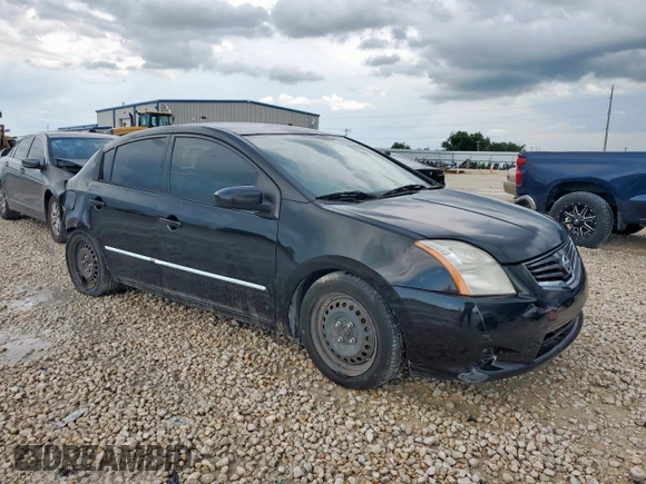 2012 Nissan Sentra S with VIN 3N1AB6AP5CL779984, listed as a Copart auction lot 62710115 with 164,624 mi miles and Salvage title. Bid and sale history available at DreamBid. Image 4.