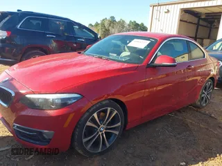 2018 BMW 2 Series 230i xDrive with VIN WBA2J3C56JVD48713, listed as a IAAI auction lot 41861277 with 103,706 mi miles and . Bid and sale history available at carsss.com. Image 14.